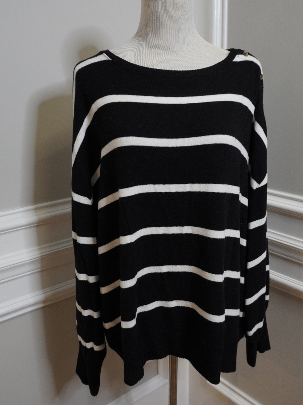 Plus Size Sonoma Goods For Life® Balloon Sleeve Sweater, Size XXL